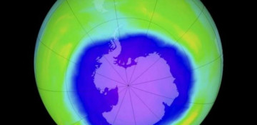Озоновая дыра над Беларусью